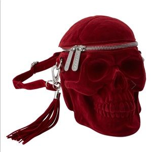 Killstar Gravedigger Skull Handbag